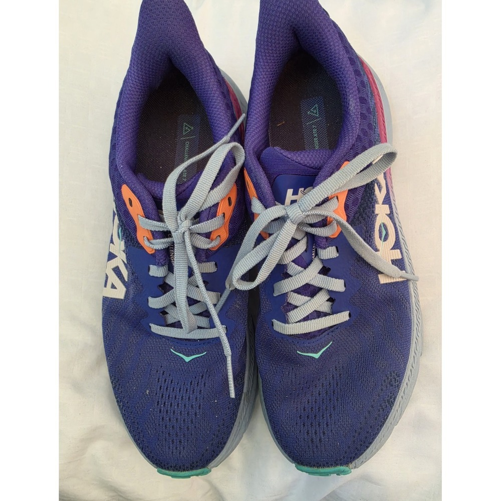 Hoka One One Challenger ATR 7 Women 7.5 B Sneaker Blue Running Shoes